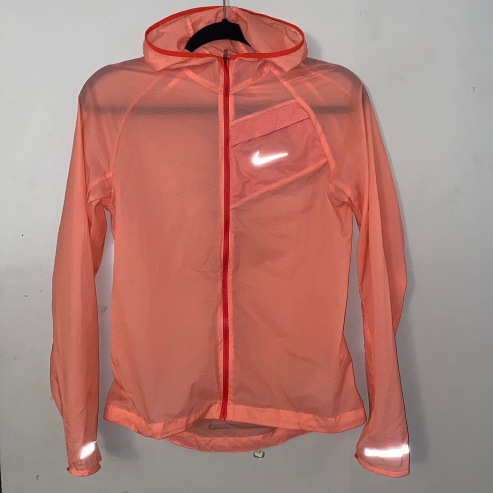Pink Nike windbreaker